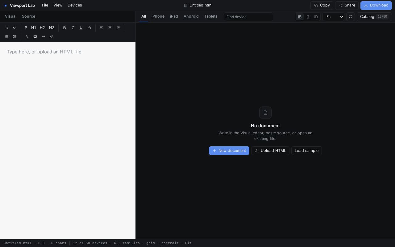 Preview of Html Editor