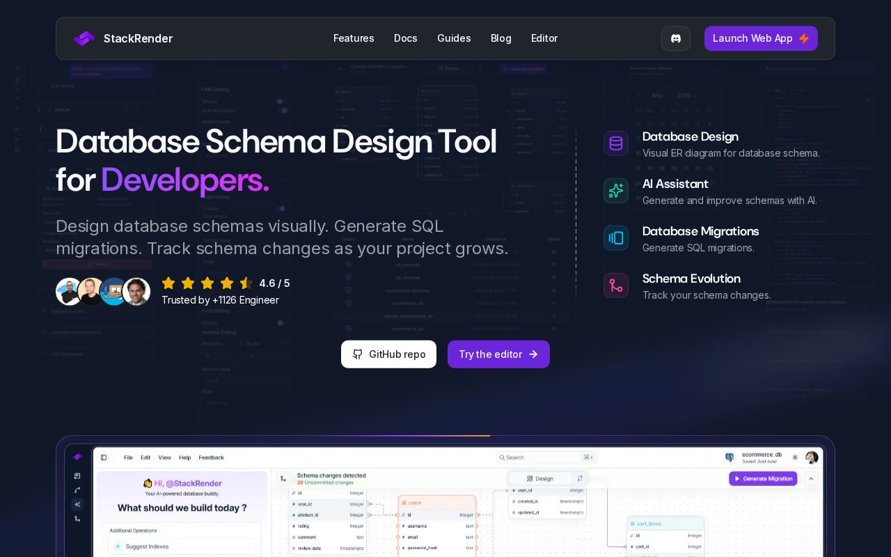 Preview of StackRender