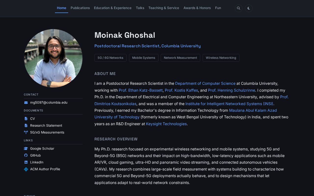 Preview of Moinakgh Github Io