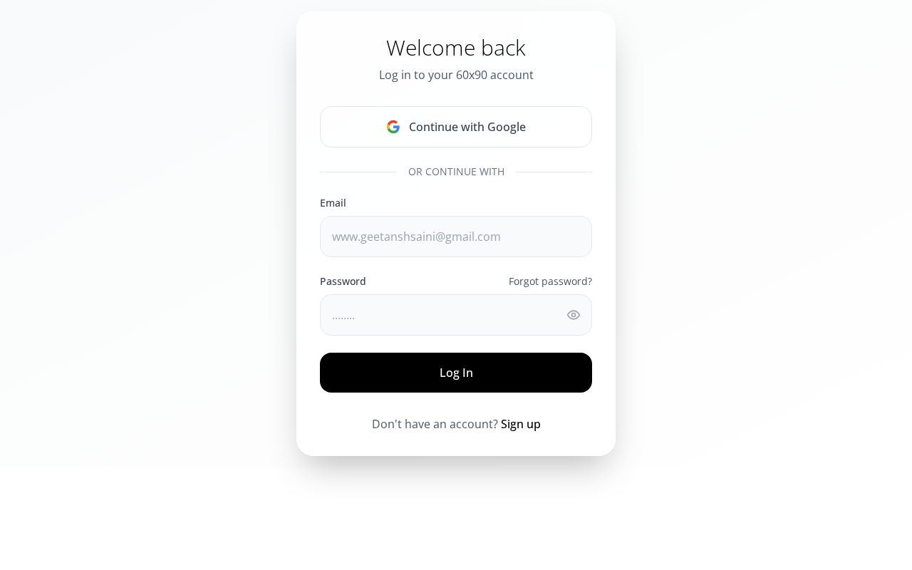 Preview of 60X90 - Output focused productivity tool for Entrepreneurs