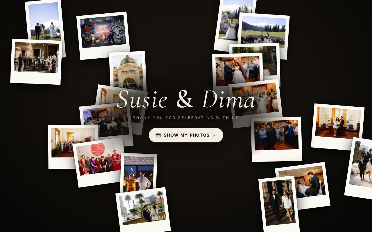 Preview of Wedding Photo Picker