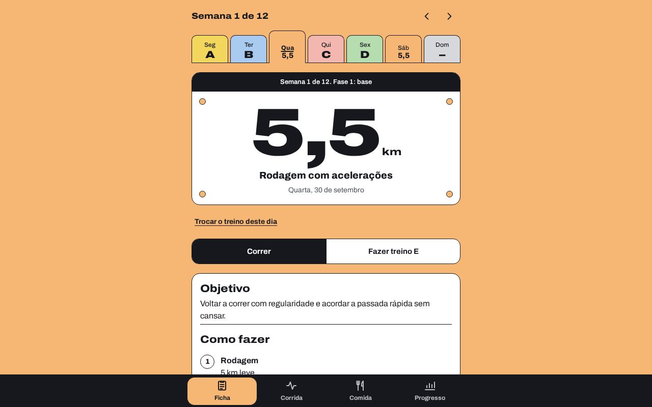 Preview of App De Treinos