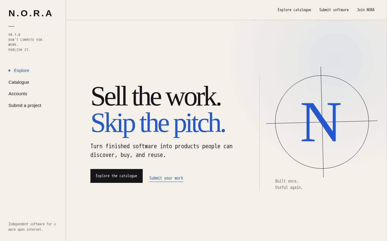 Preview of N O R A Site