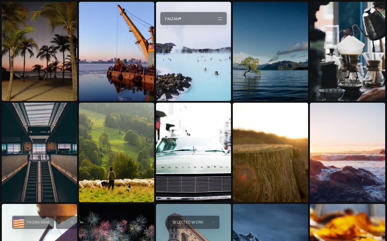 Preview of Faizan Saim Portfolio