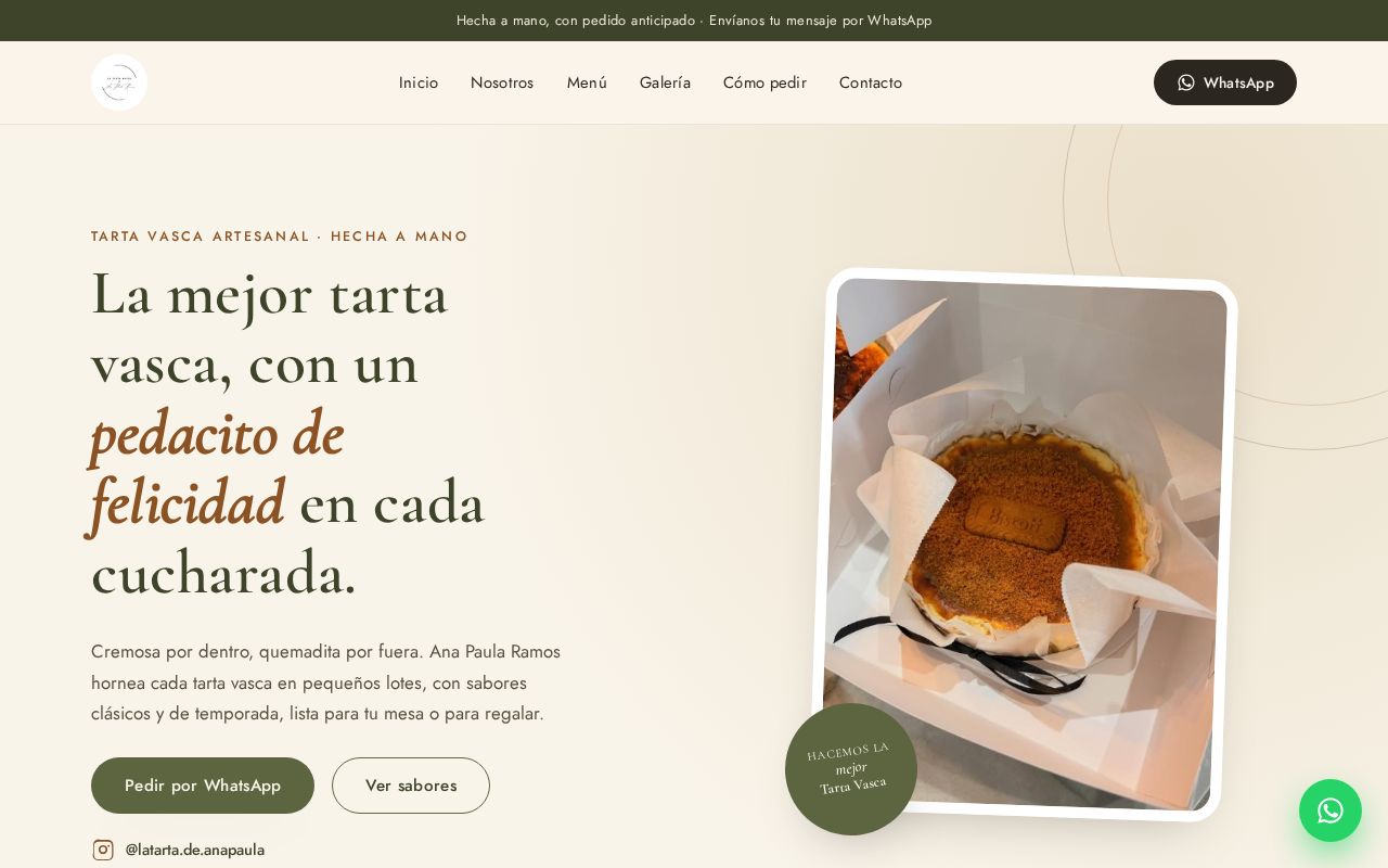 Preview of La Tarta Vasca