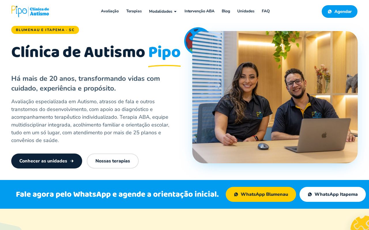 Preview of Clinica Pipo Site