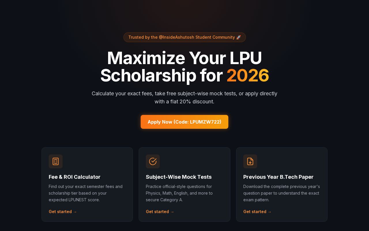 Preview of UniFeeWise