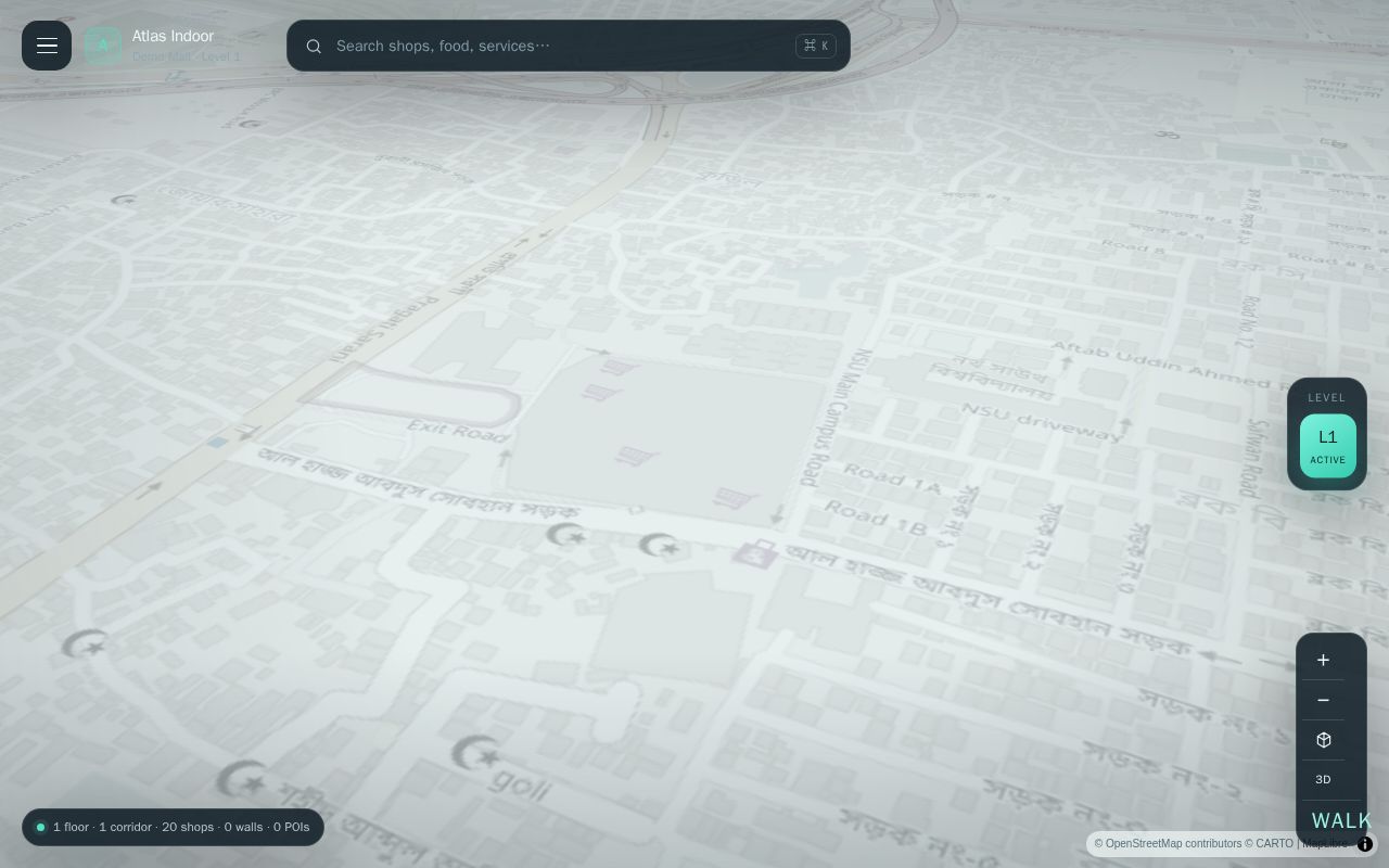 Preview of Indoor Map
