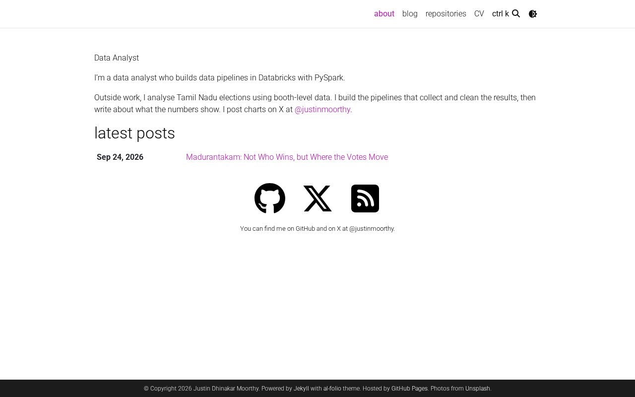 Preview of Justindhinakarmoorthy Github Io
