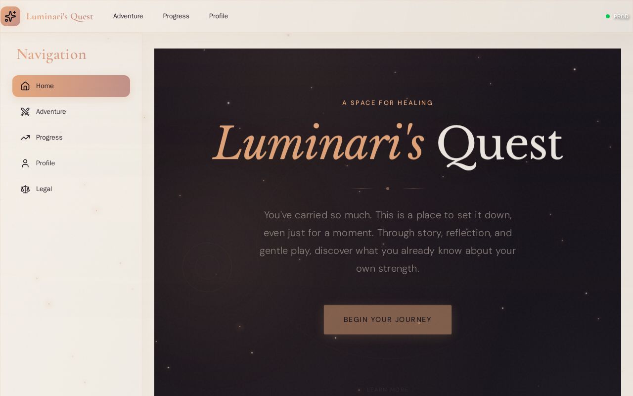 Preview of Luminari's Quest - A Therapeutic Gaming Experience