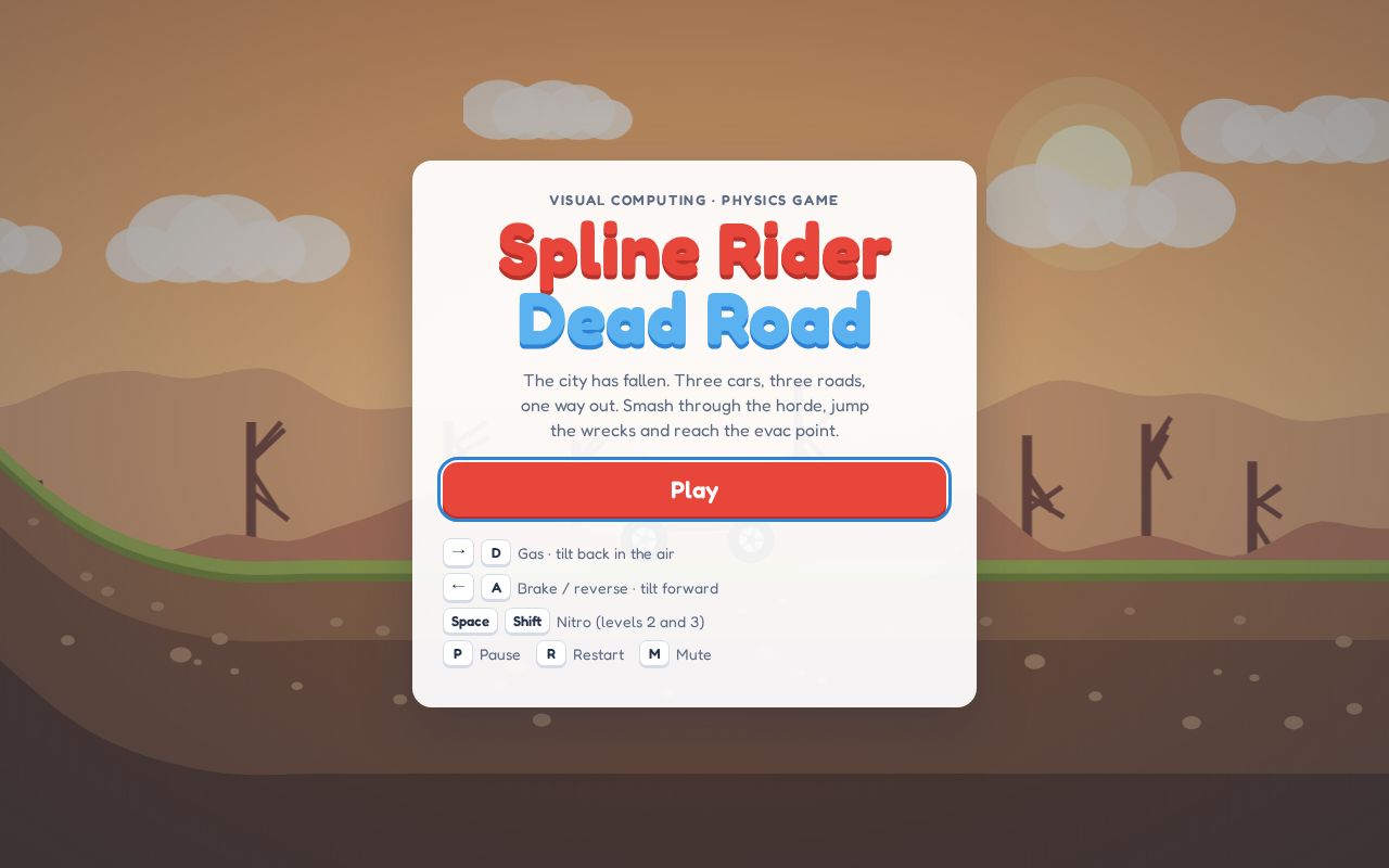 Preview of Spline Rider: Dead Road