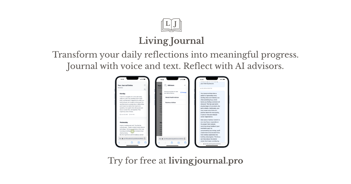 Preview of Living Journal