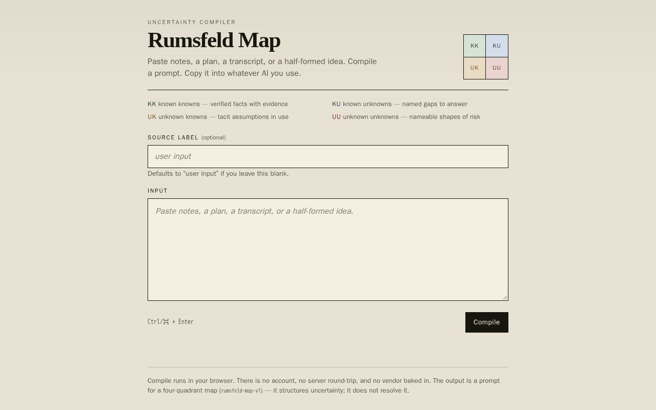Preview of Rumsfeld Map