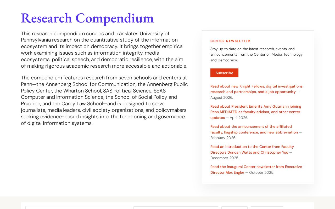 Preview of Research Compendium