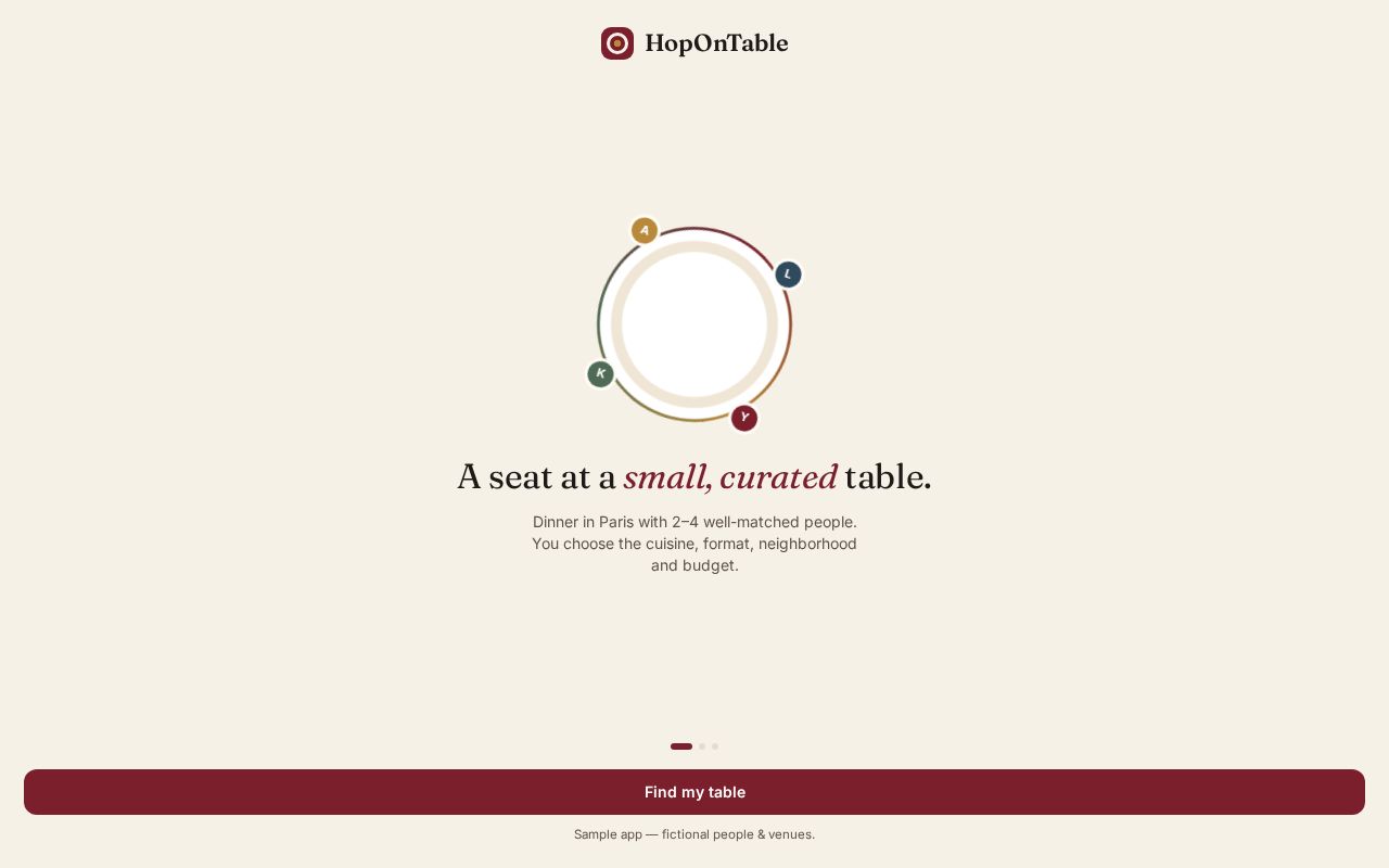 Preview of Hopontable