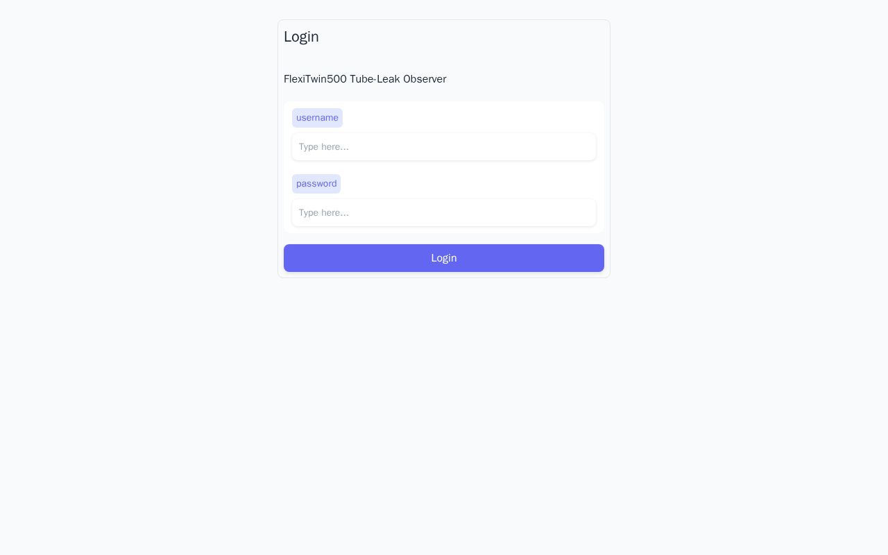 Preview of FlexiTwin500 Tube-Leak Observer