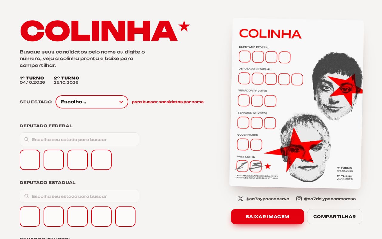 Preview of Ca7rielypacoamoroso Eleicoes 26
