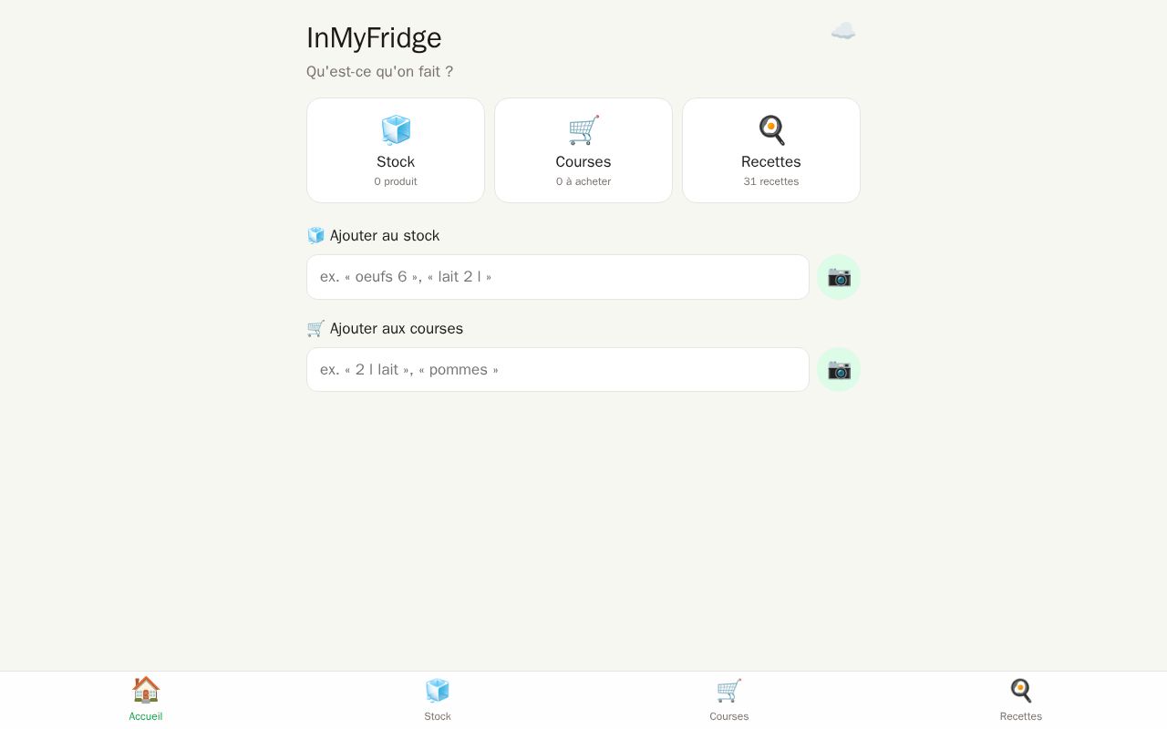 Preview of InMyFridge