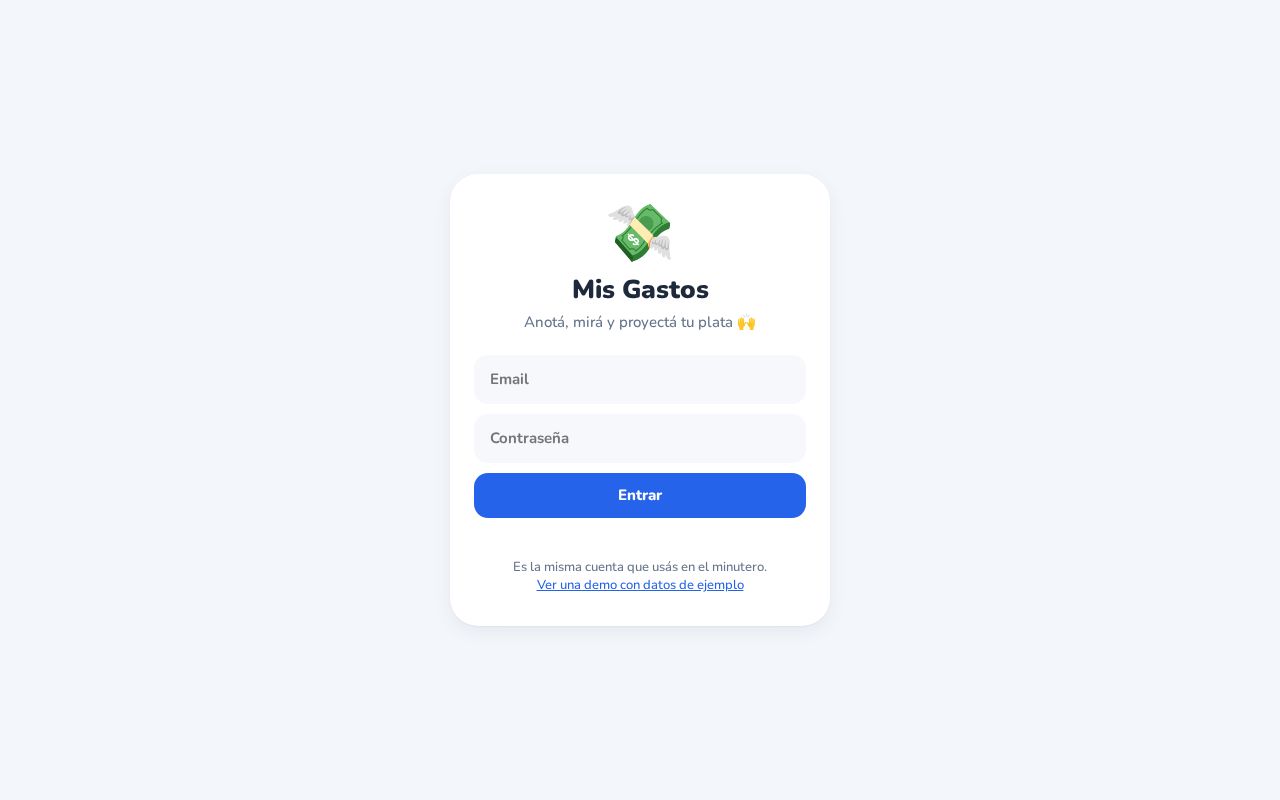 Preview of Gastos
