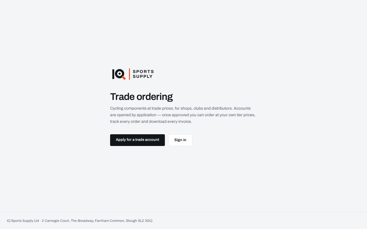 Preview of IQ Sports Supply