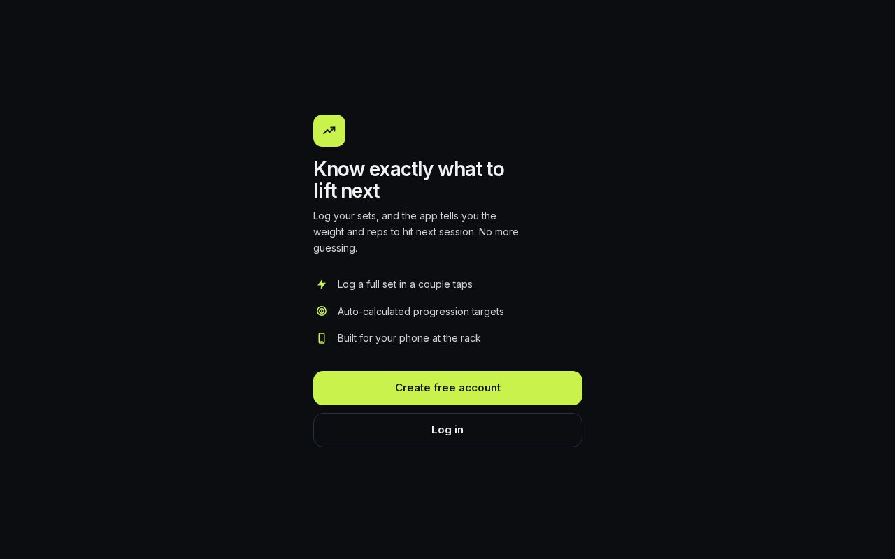 Preview of GYM TRACKER