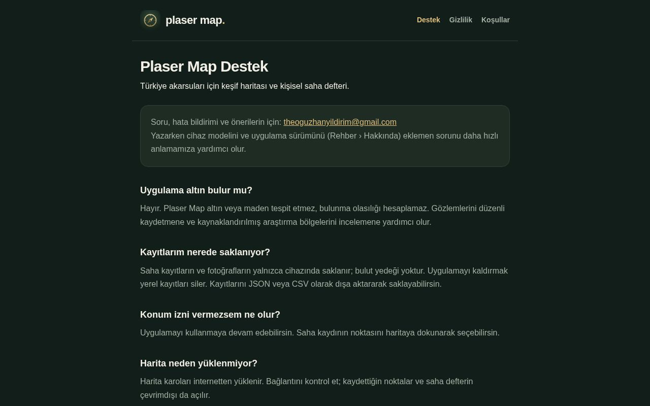 Preview of Plaser Map