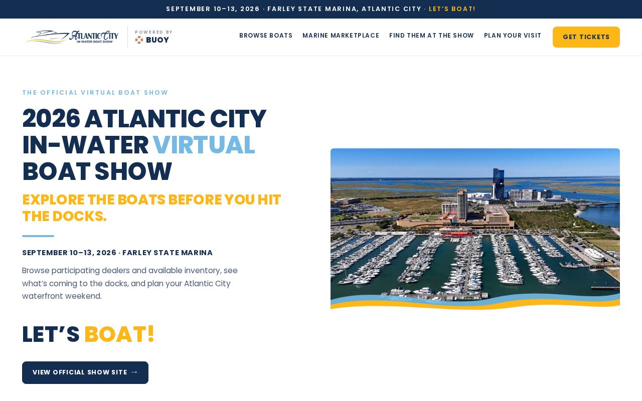 Preview of AC In Water Virtual Boat Show