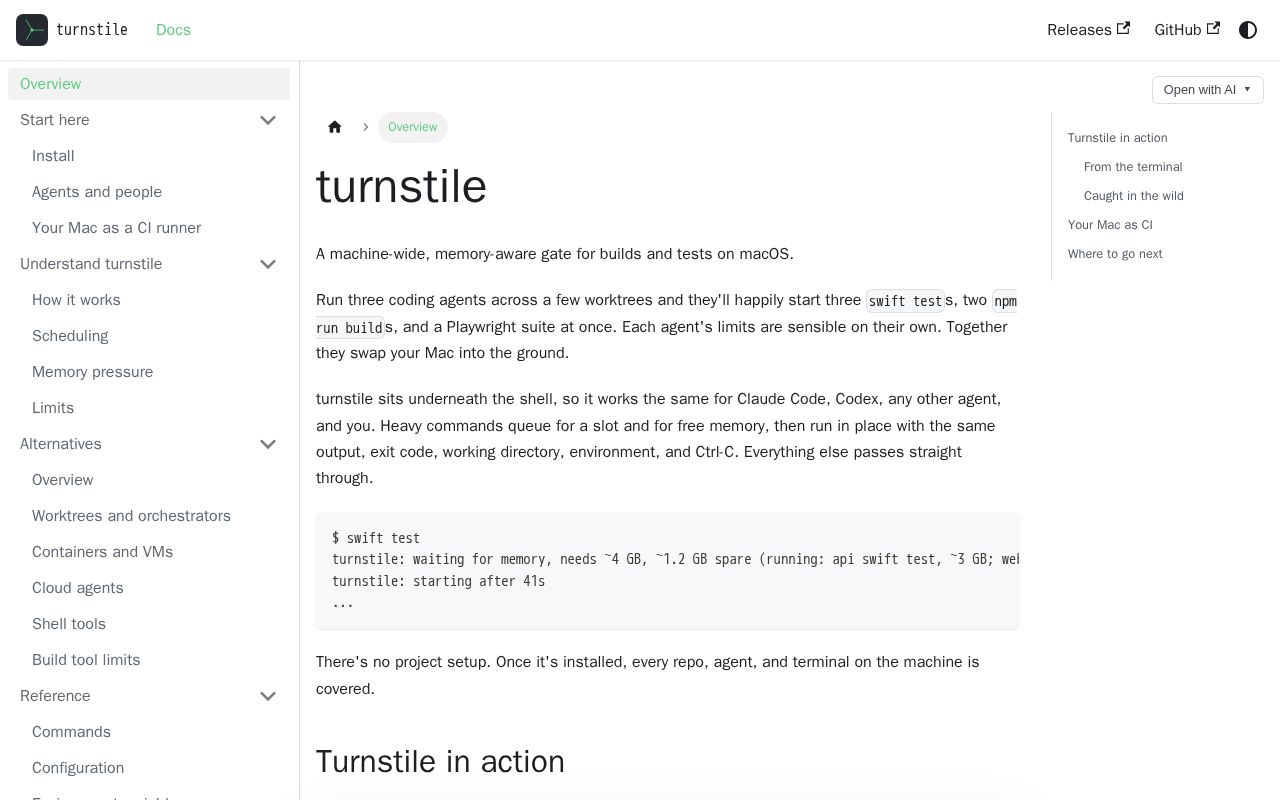Preview of turnstile