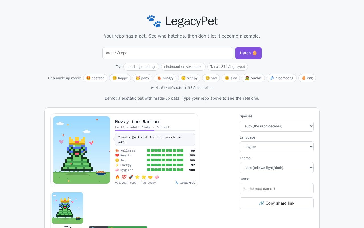 Preview of Legacypet