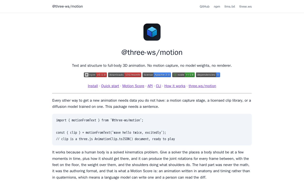 Preview of Motion
