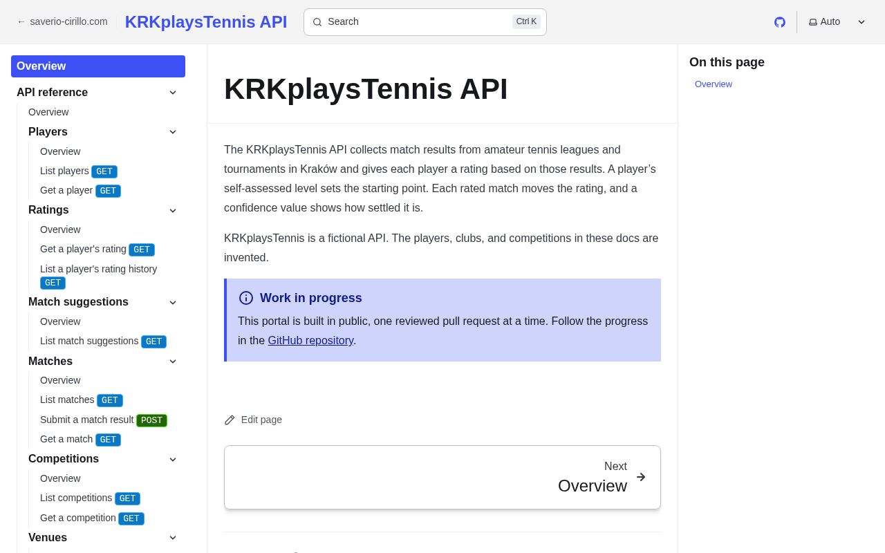 Preview of Krk Plays Tennis Docs