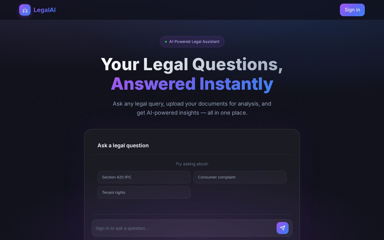 Preview of LegalQnA