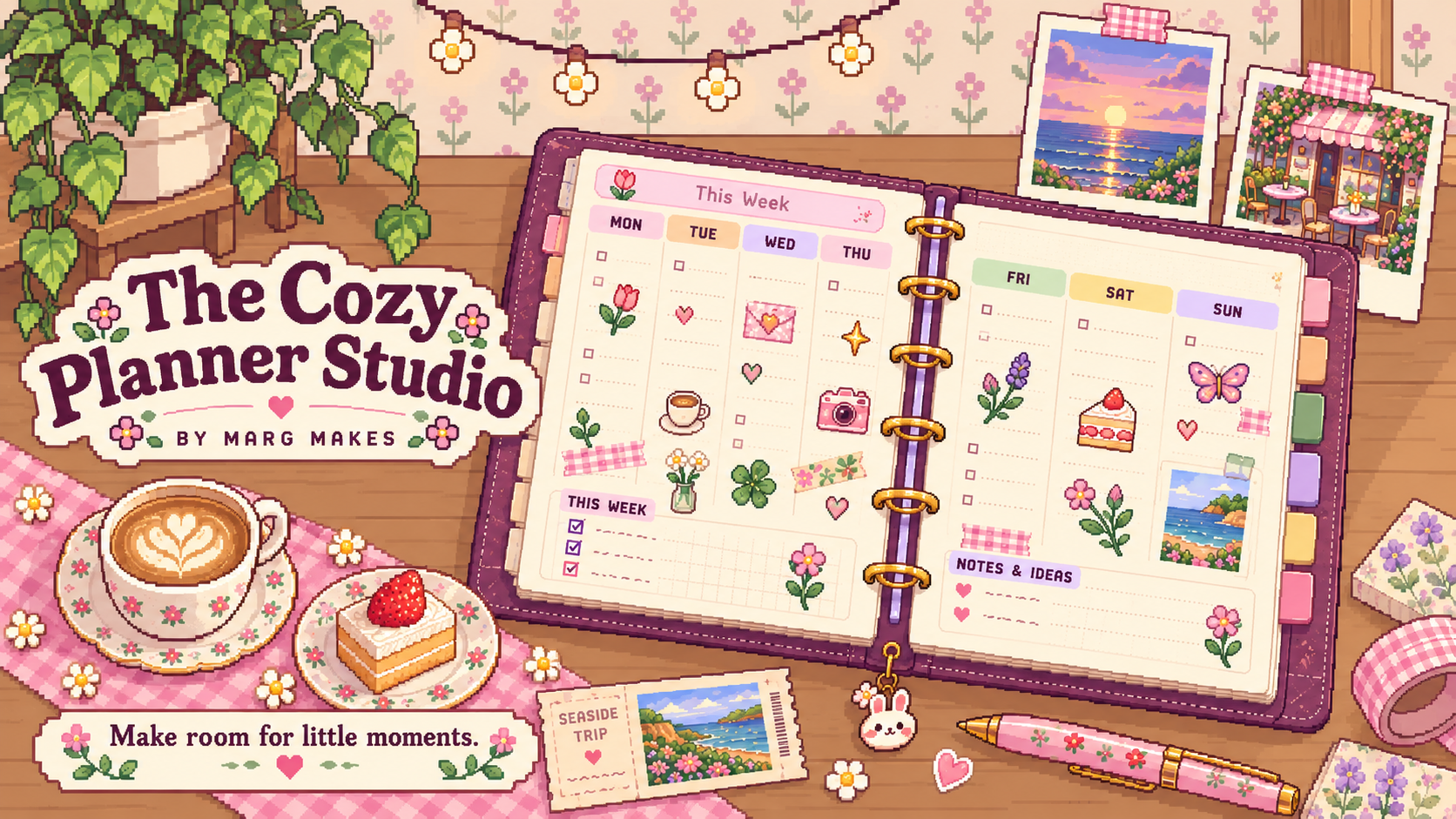 Preview of The Cozy Planner Studio by Marg Makes