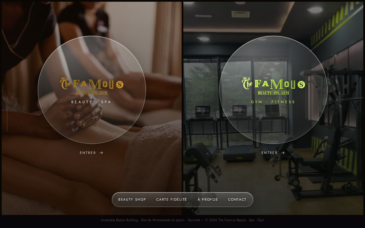 Preview of Famous Beauty Site