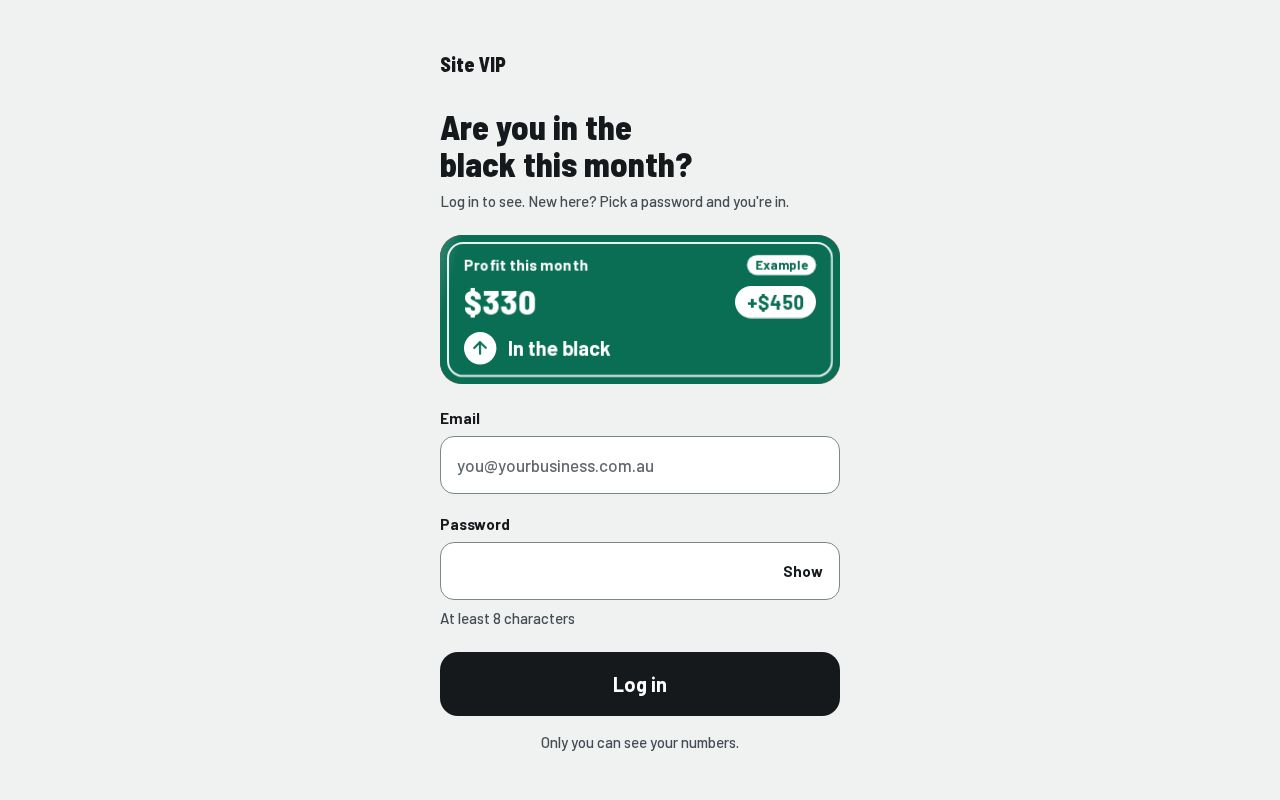 Preview of Mini One Login