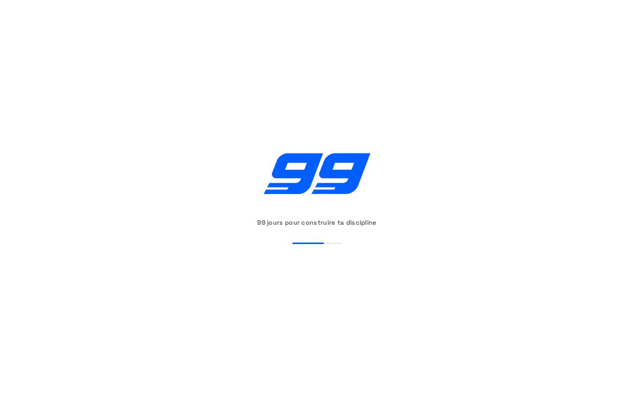 Preview of Défi 99 - habit tracking app