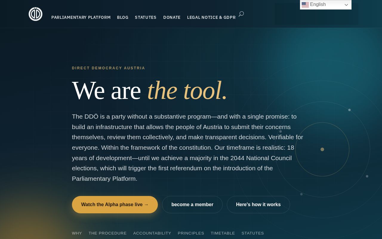 Preview of Parlamentplattform