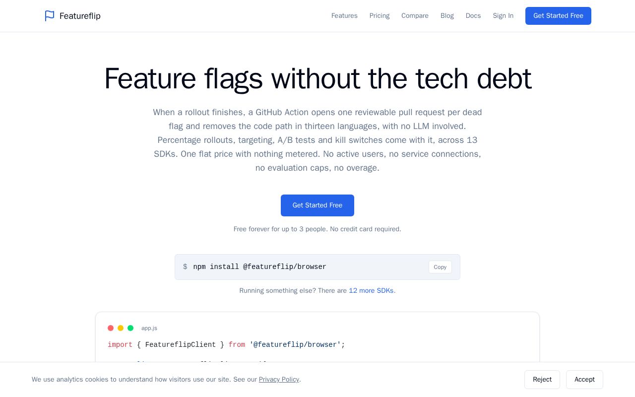 Preview of Featureflip