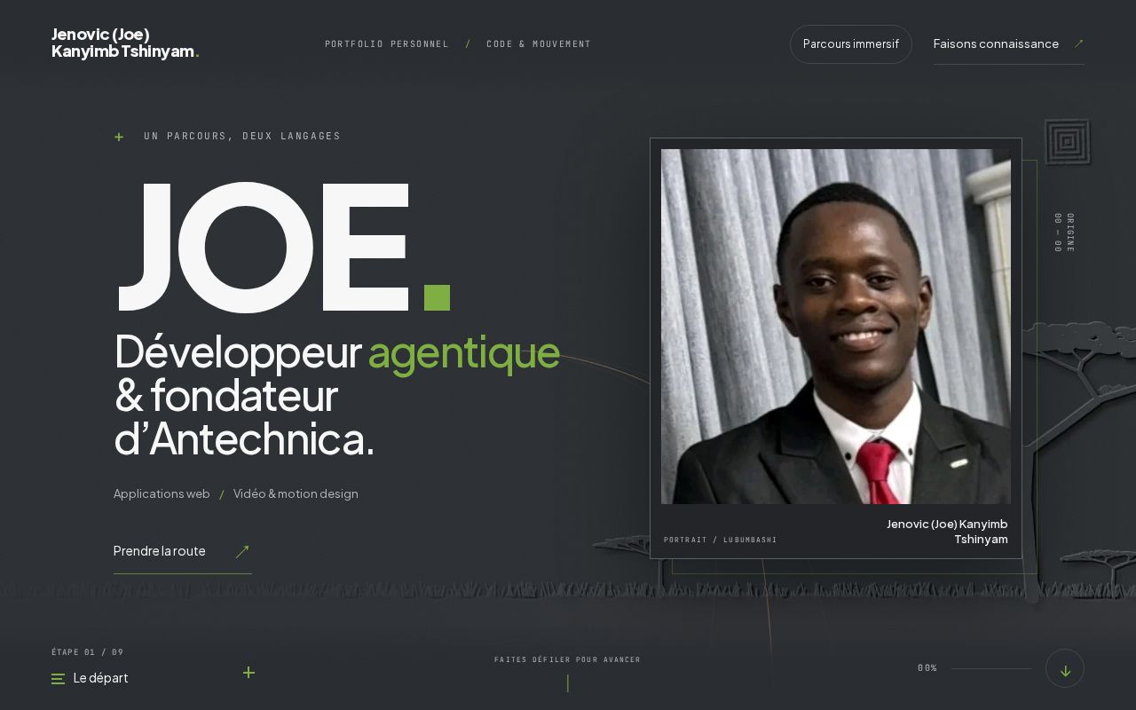 Preview of Joe Kanyimb Github Io