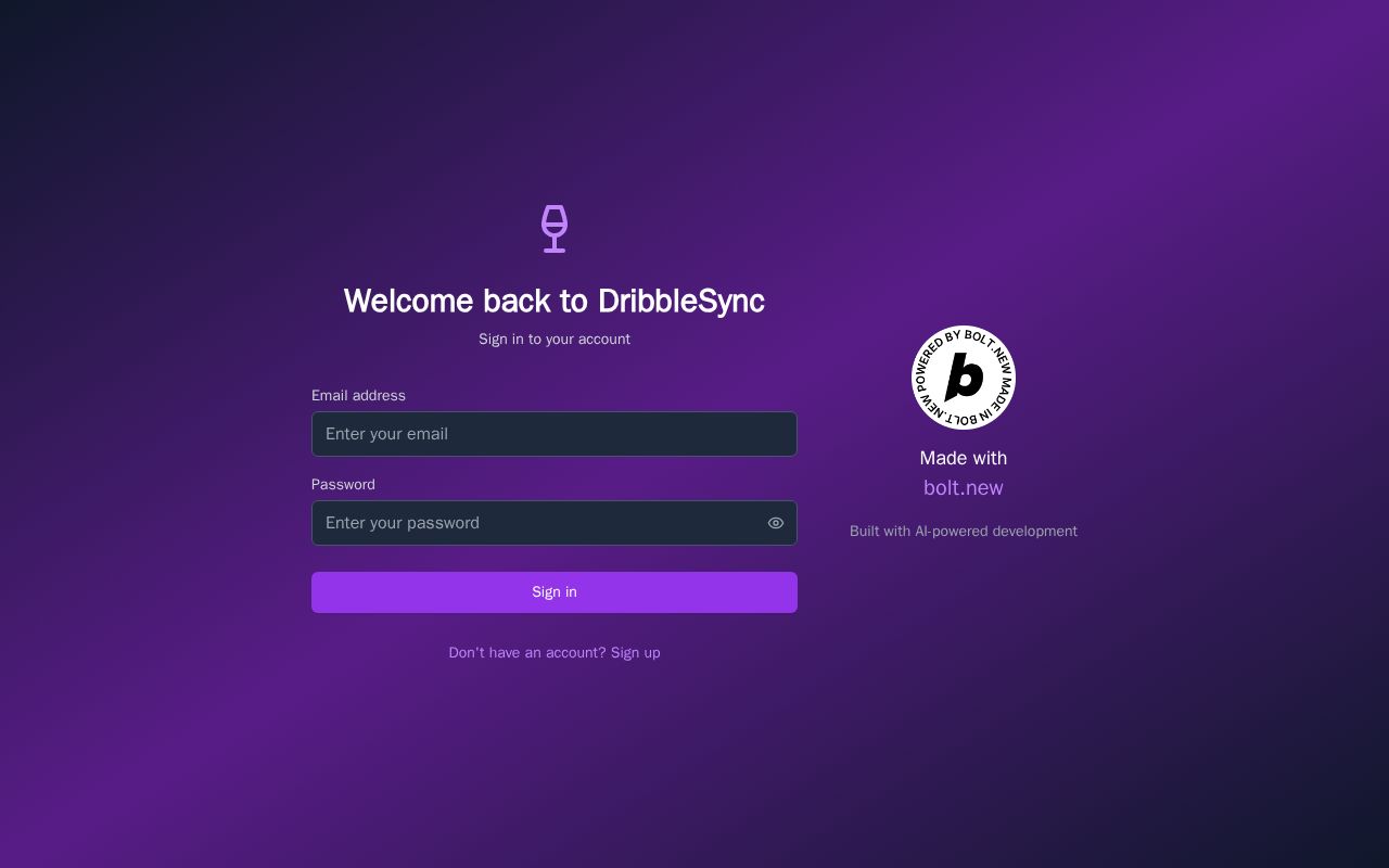 Preview of Dribble Sync