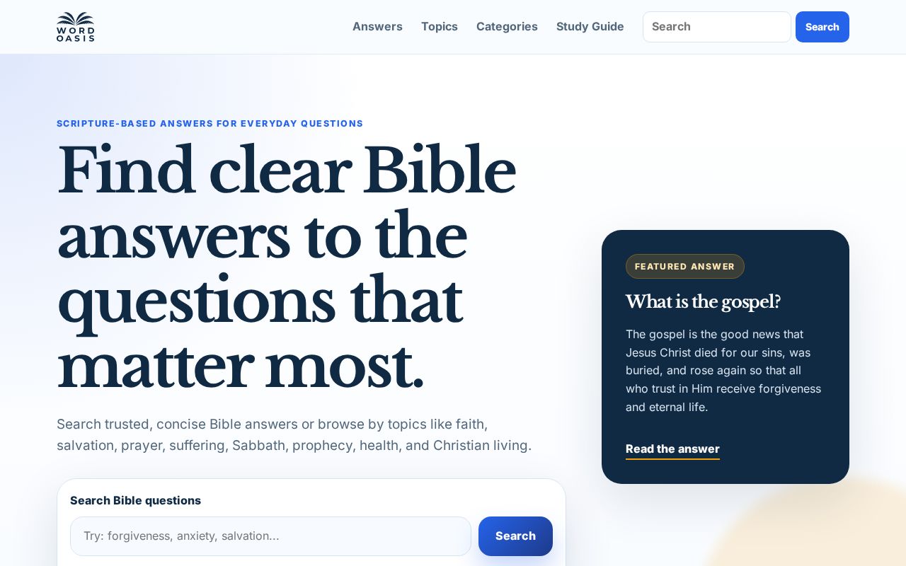 Preview of Word Oasis