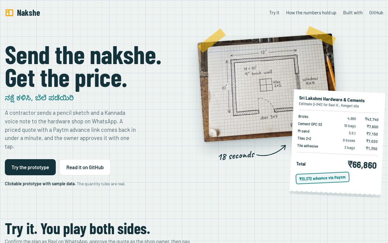 Preview of Nakshe Prototype