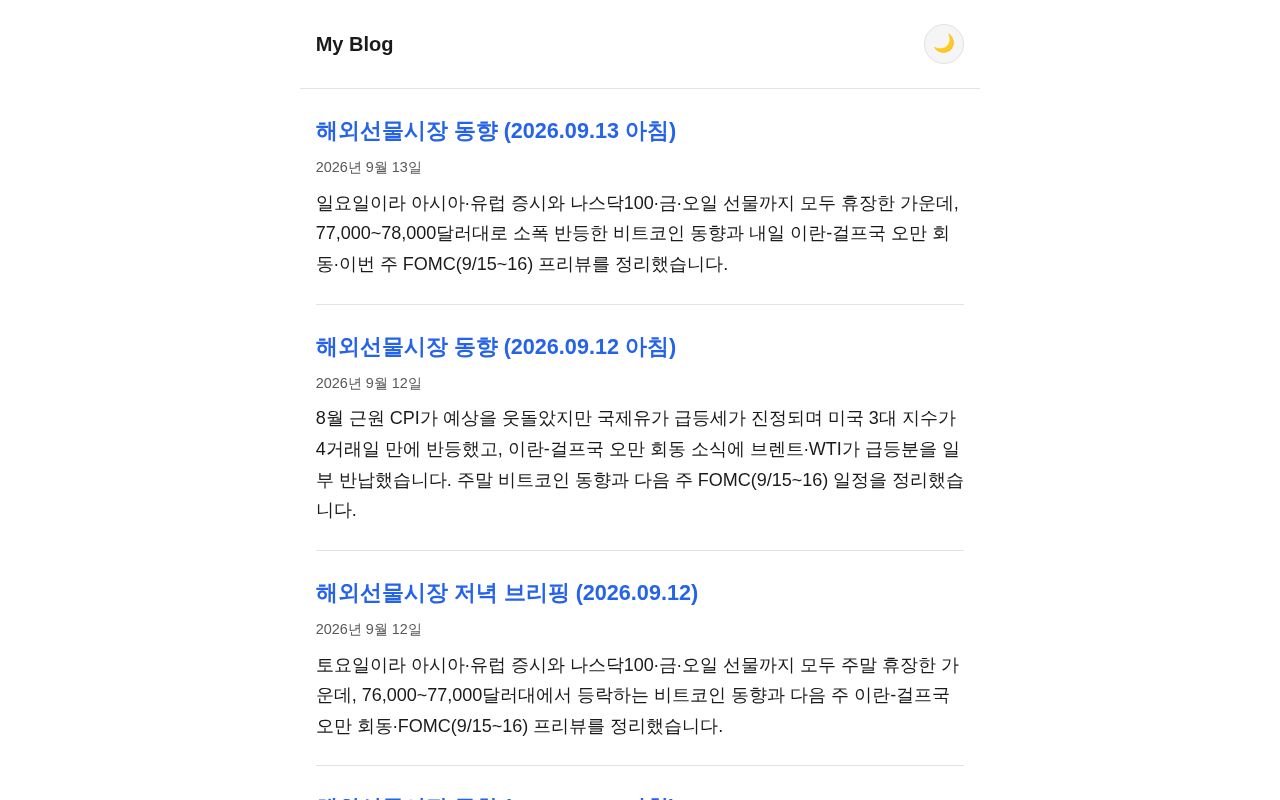 Preview of My Blog
