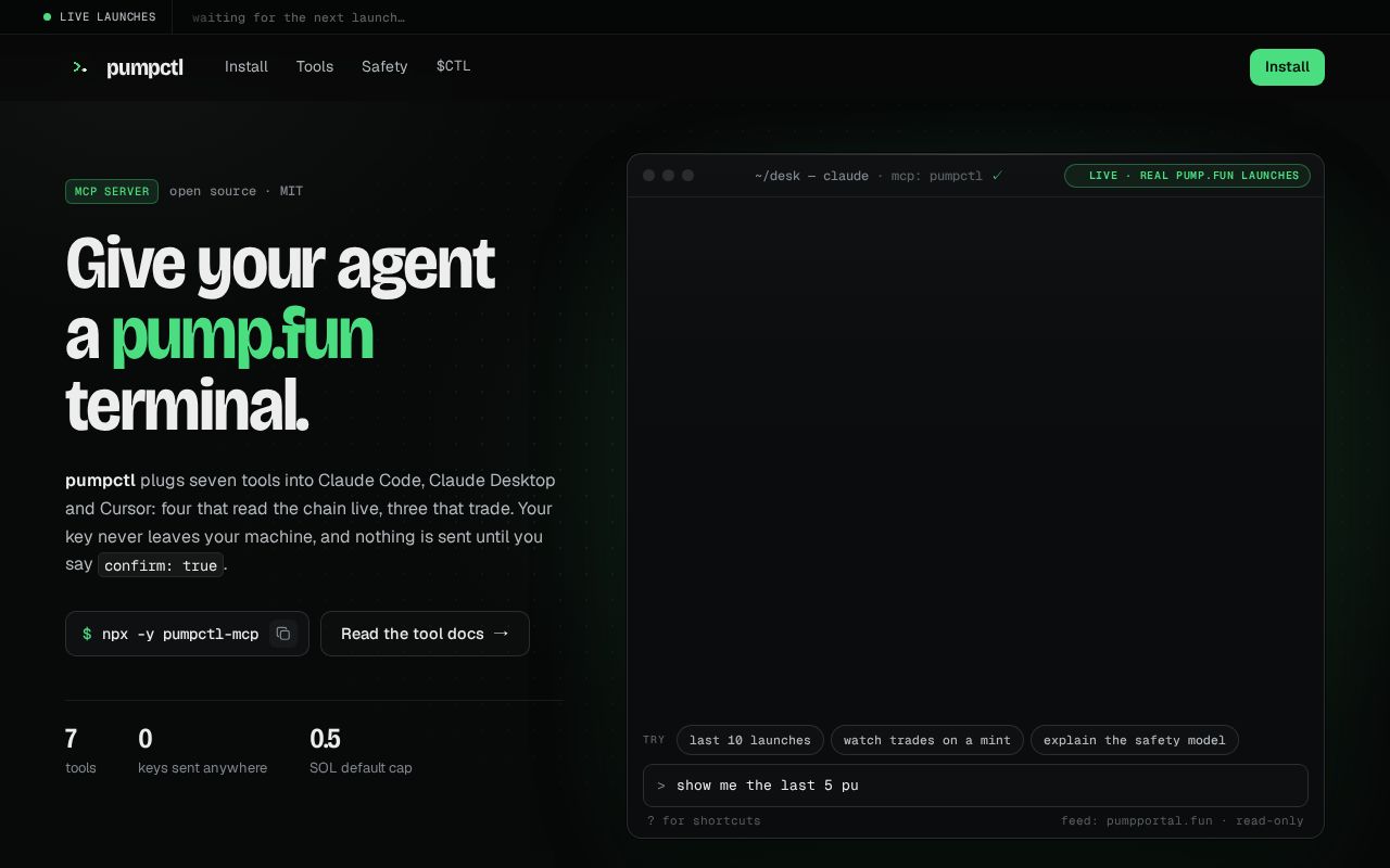 Preview of Pumpctl
