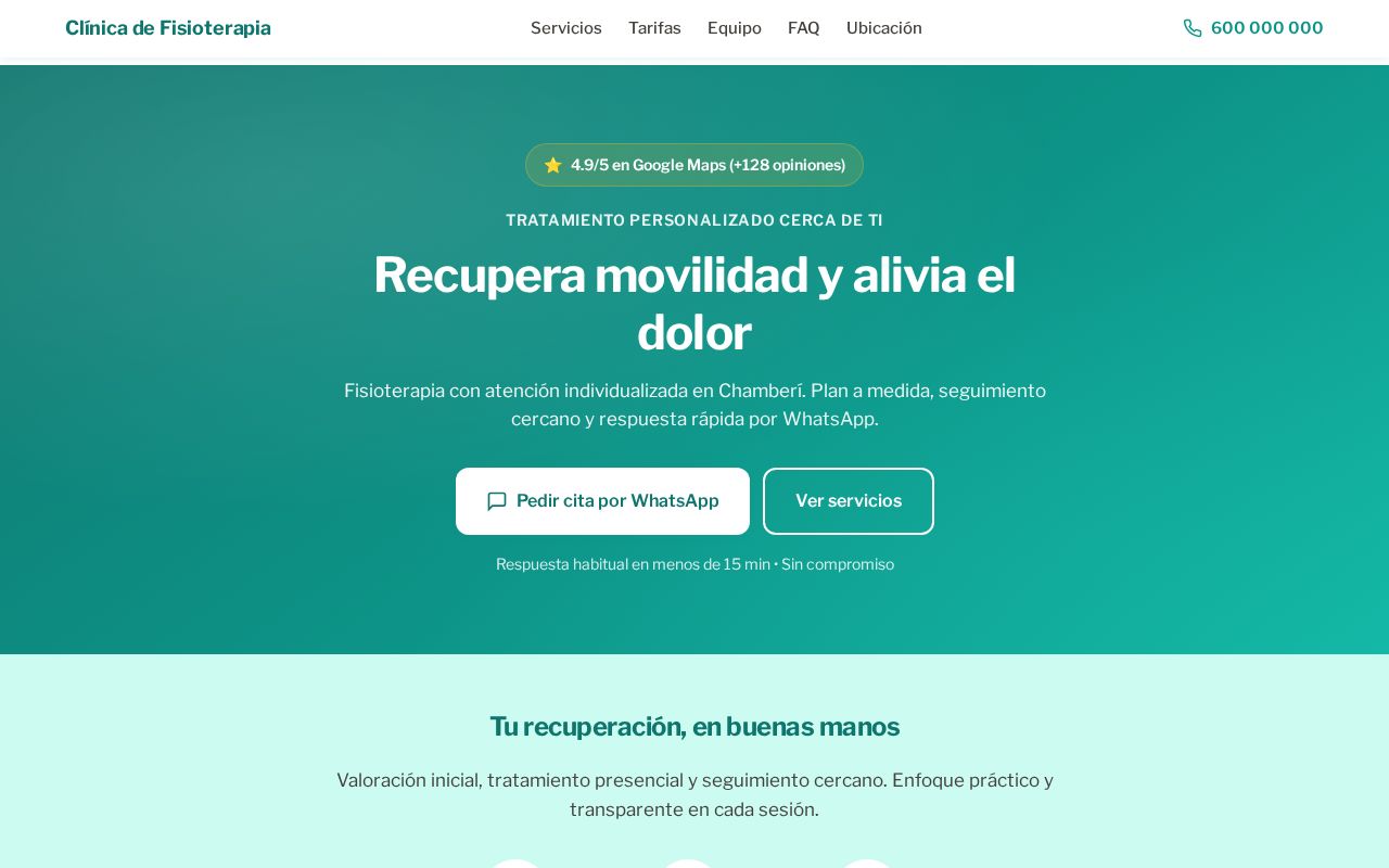 Preview of Clinica Demo