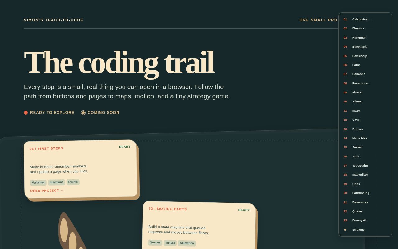 Preview of The Coding Trail