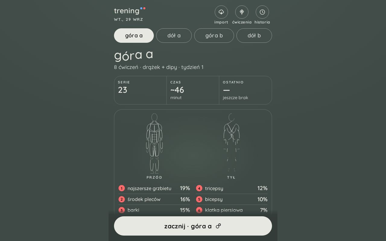 Preview of Trening