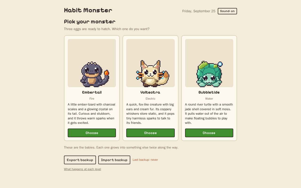 Preview of HabitMonster