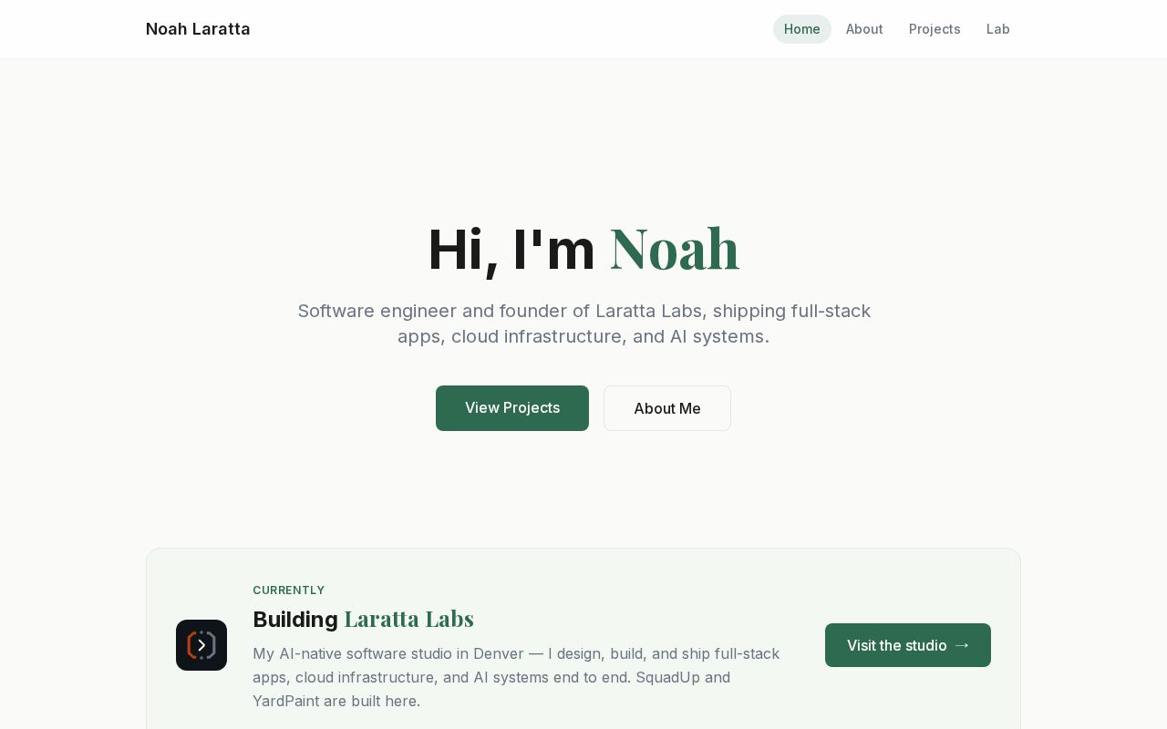 Preview of Noah Laratta