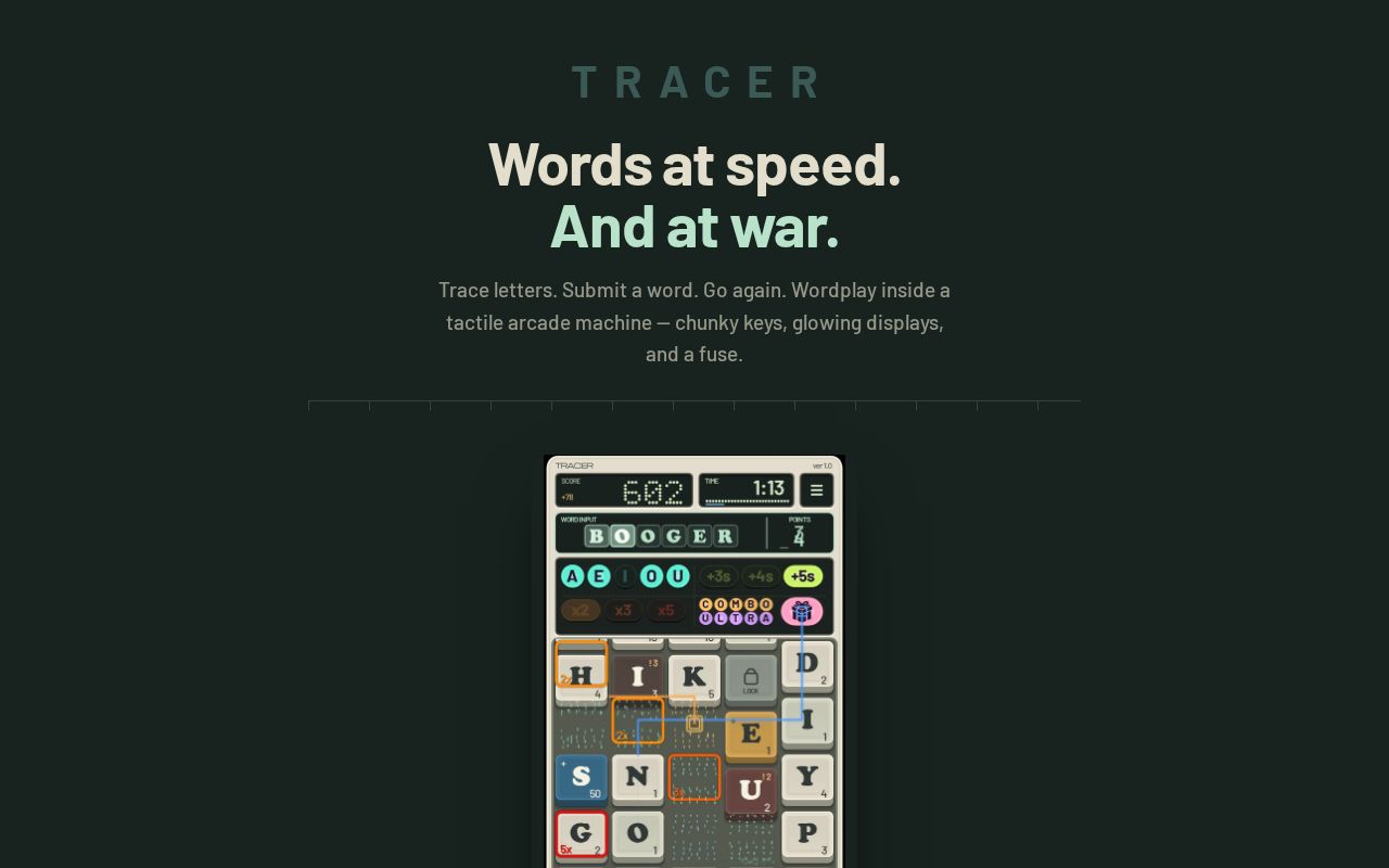Preview of Tracer